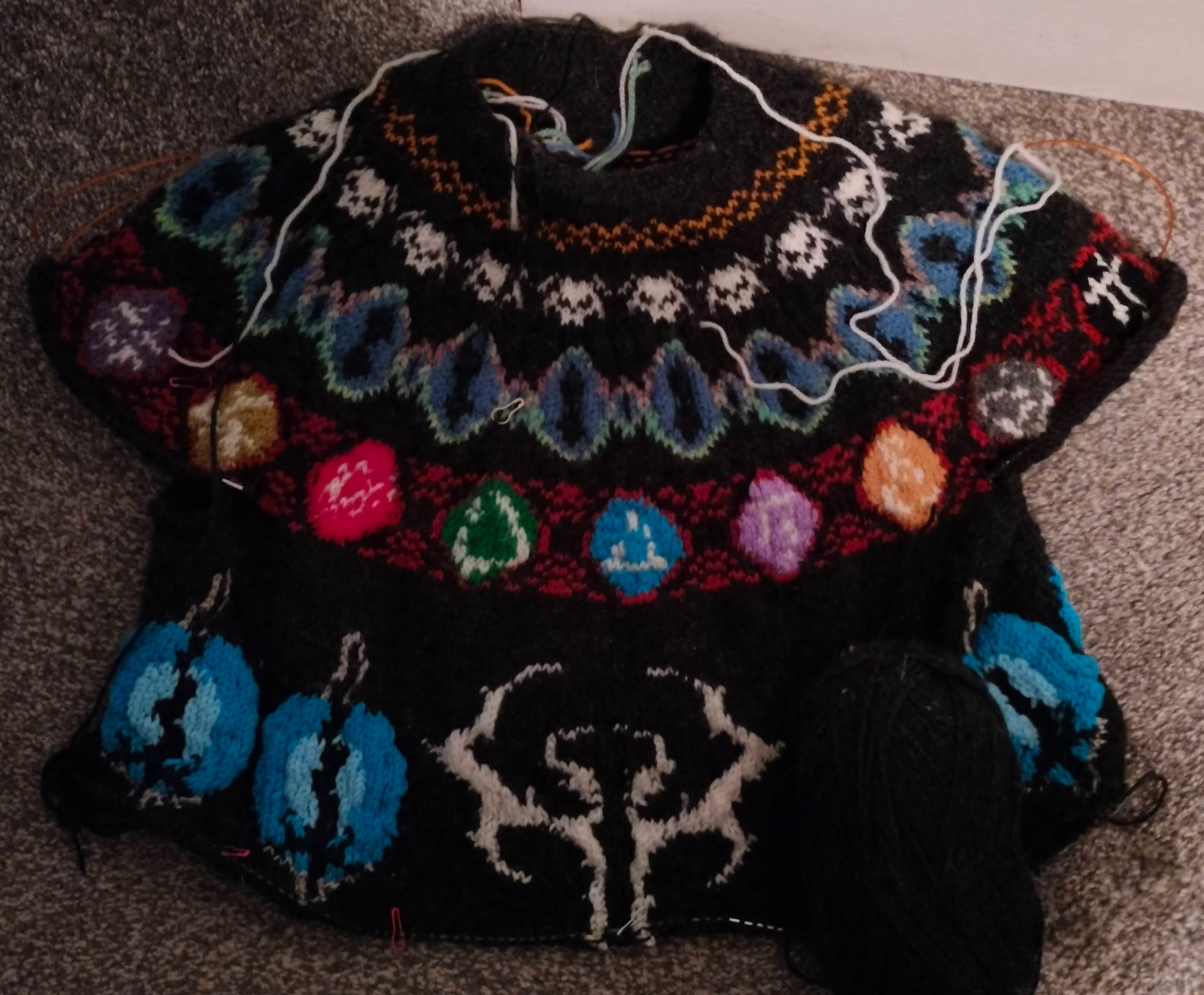 The front of the body